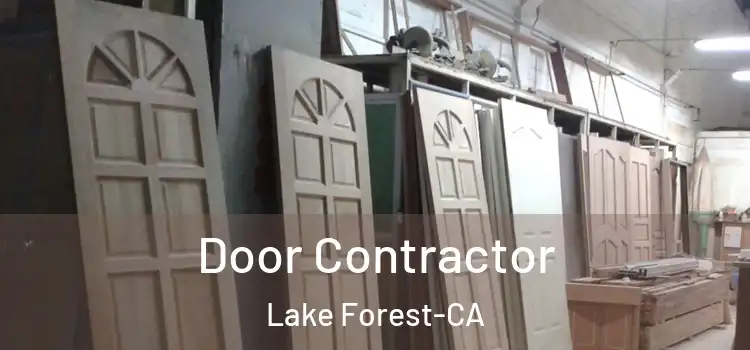 Door Contractor Lake Forest-CA