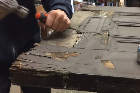 Lake Forest-wooden-door-repair